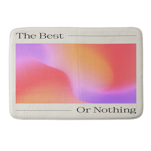 ayeyokp The Best Or Nothing Memory Foam Bath Mat