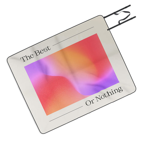 ayeyokp The Best Or Nothing Picnic Blanket