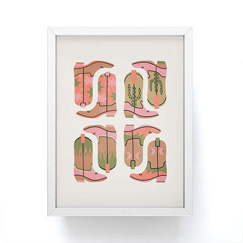 ayeyokp The Boots Framed Mini Art Print