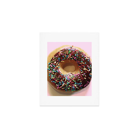 Ballack Art House Donut and pink Art Print