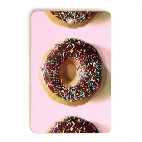 Ballack Art House Donut and pink Cutting Board Rectangle