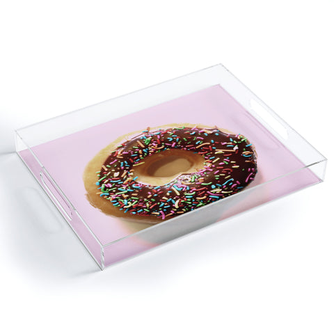 Ballack Art House Donut and pink Acrylic Tray