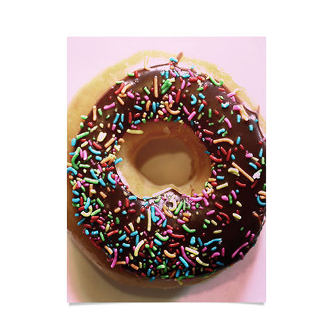 Ballack Art House Donut and pink Poster