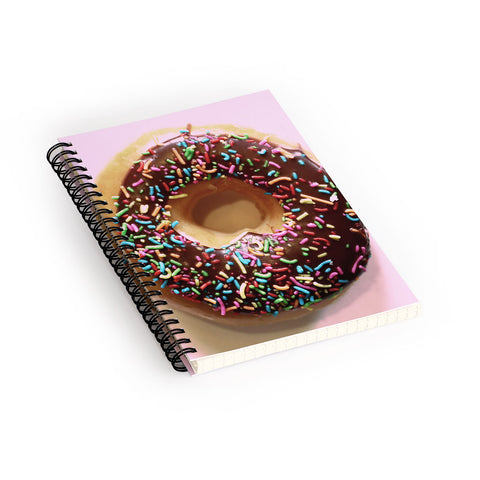 Ballack Art House Donut and pink Spiral Notebook