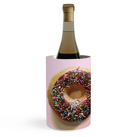 Ballack Art House Donut and pink Wine Chiller