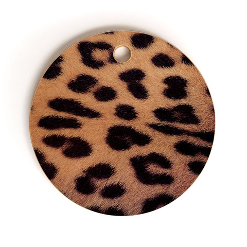 Ballack Art House Leopard 1986 Cutting Board Round