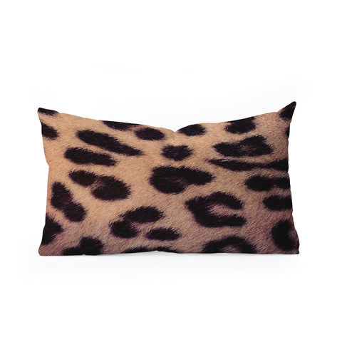 Ballack Art House Leopard 1986 Oblong Throw Pillow