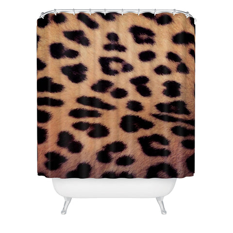 Ballack Art House Leopard 1986 Shower Curtain