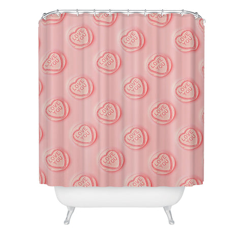 Ballack Art House Love Candy Shower Curtain