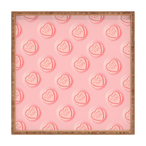 Ballack Art House Love Candy Square Tray