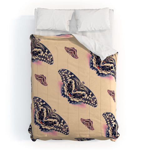 Ballack Art House Mariposa Comforter