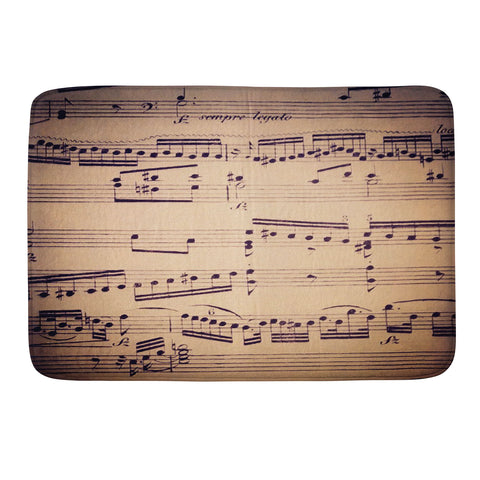 Ballack Art House Sempre Legato Memory Foam Bath Mat