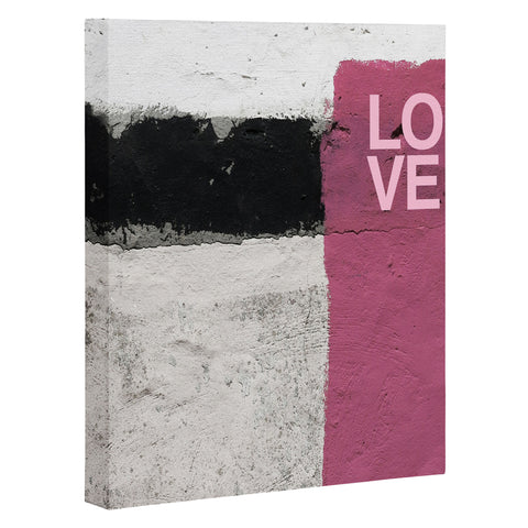 Ballack Art House Street Pink Art Canvas