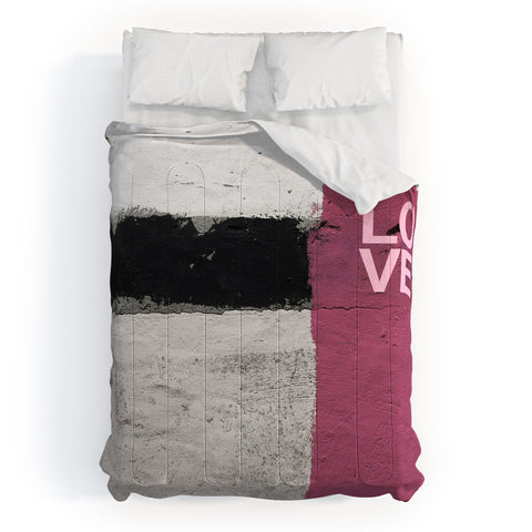 Ballack Art House Street Pink Comforter