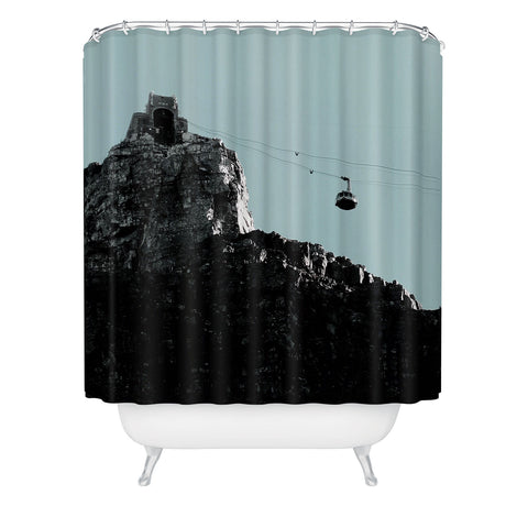 Ballack Art House Table Mountain Shower Curtain