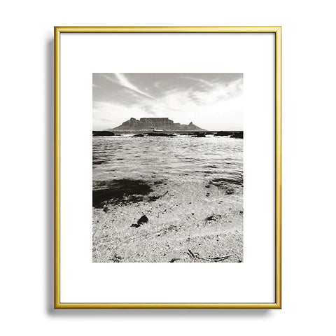 Ballack Art House Table View Metal Framed Art Print