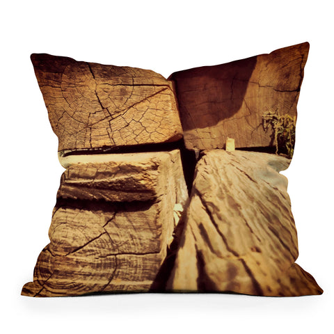 Ballack Art House Wood Play Throw Pillow
