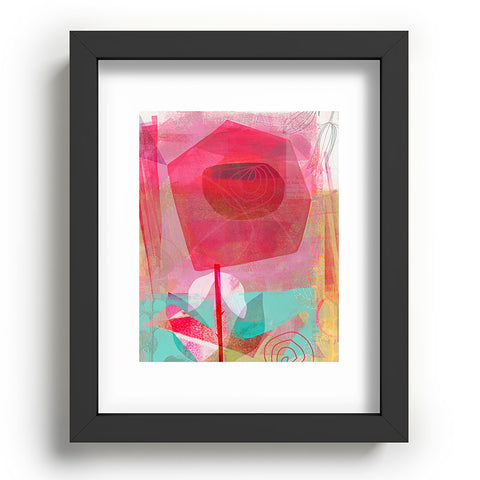 Barbara Chotiner A Rose is a Rose Recessed Framing Rectangle