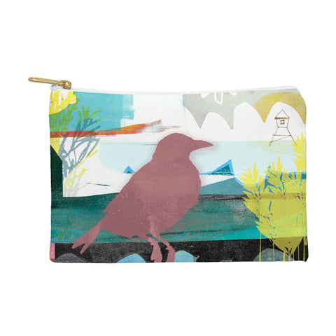 Barbara Chotiner Bird plus Ocean Pouch