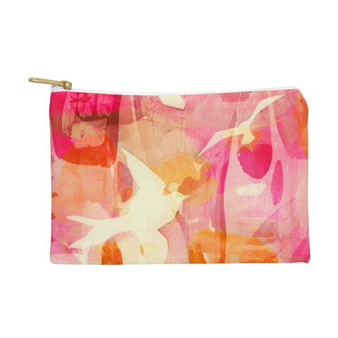 Barbara Chotiner flying to pink paradise Pouch
