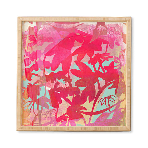 Barbara Chotiner Pinky Susan Florals Framed Wall Art