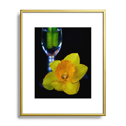 Barbara Sherman Daffodil Metal Framed Art Print