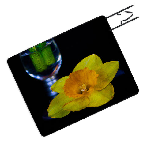 Barbara Sherman Daffodil Picnic Blanket