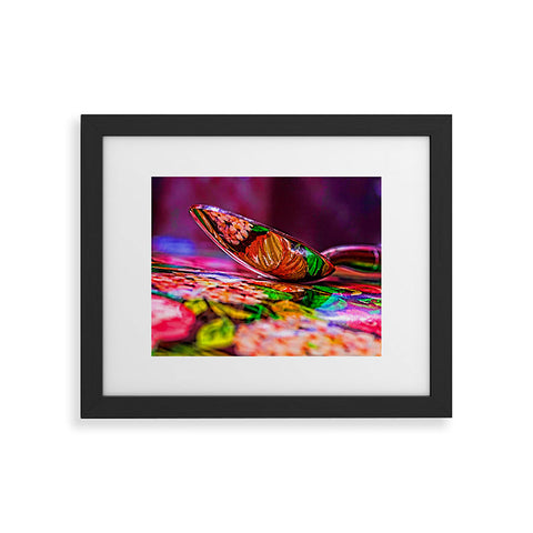 Barbara Sherman Dayglo Spoon Framed Art Print