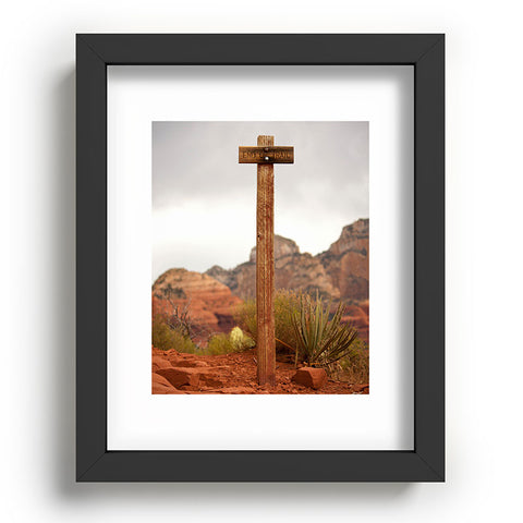 Barbara Sherman End Of Trail Recessed Framing Rectangle