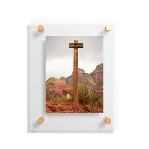 Barbara Sherman End Of Trail Floating Acrylic Print