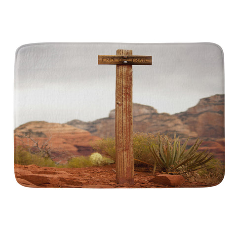 Barbara Sherman End Of Trail Memory Foam Bath Mat