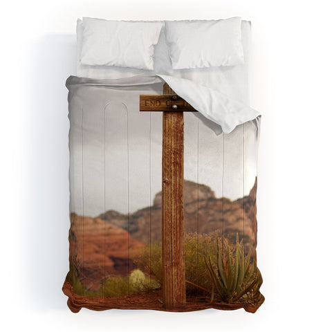 Barbara Sherman End Of Trail Comforter