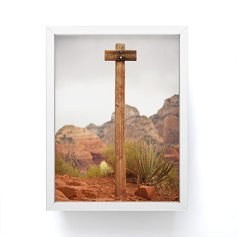 Barbara Sherman End Of Trail Framed Mini Art Print