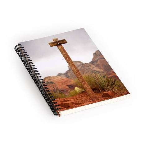 Barbara Sherman End Of Trail Spiral Notebook