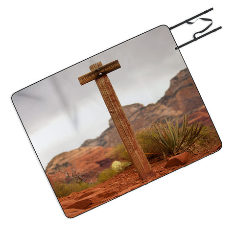 Barbara Sherman End Of Trail Picnic Blanket