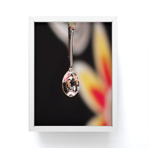 Barbara Sherman Floral Drop Framed Mini Art Print
