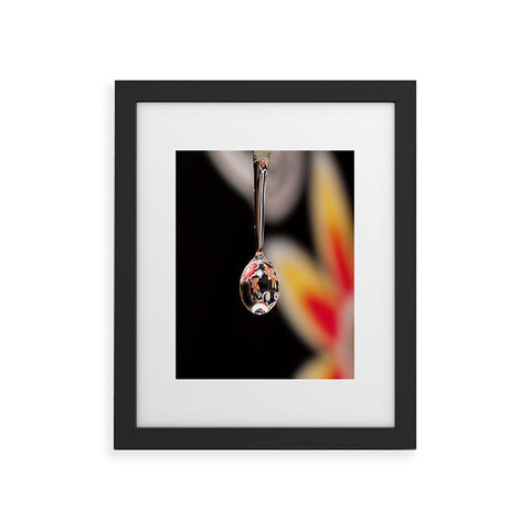 Barbara Sherman Floral Drop Framed Art Print
