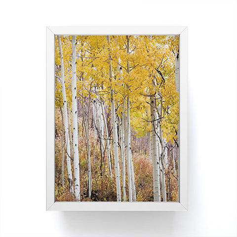 Barbara Sherman Golden Aspens Framed Mini Art Print