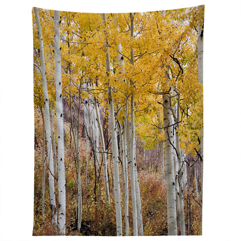 Barbara Sherman Golden Aspens Tapestry