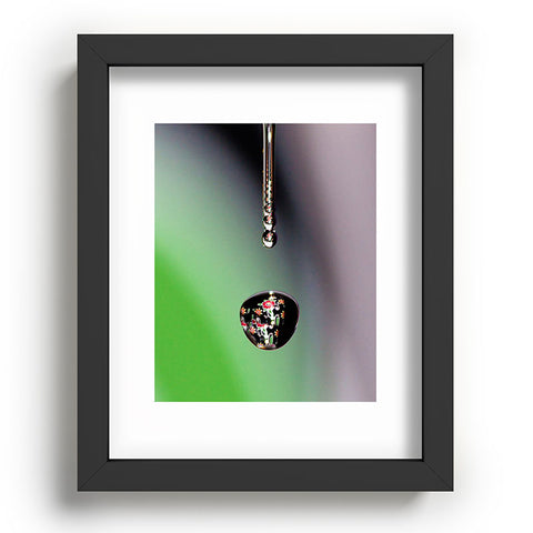Barbara Sherman Jeweled Drop Recessed Framing Rectangle
