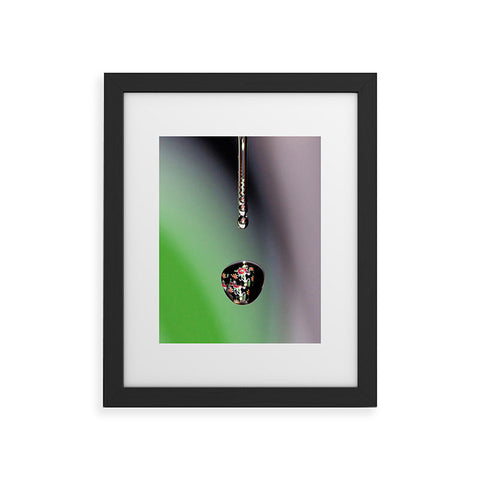 Barbara Sherman Jeweled Drop Framed Art Print