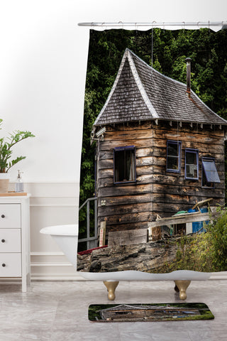 Barbara Sherman Lobster Shack Shower Curtain And Mat