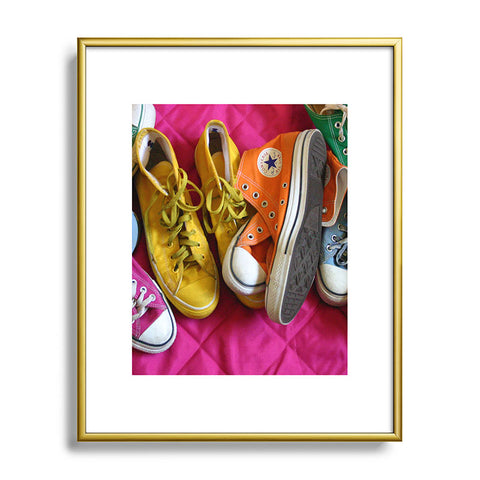Barbara Sherman My Shoes Metal Framed Art Print