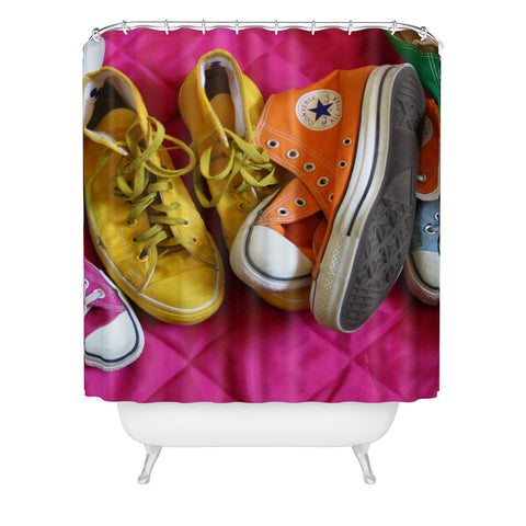 Barbara Sherman My Shoes Shower Curtain