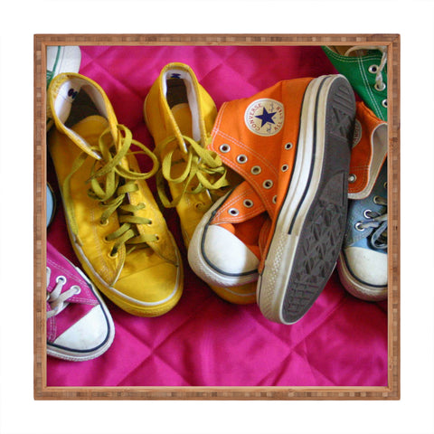 Barbara Sherman My Shoes Square Tray