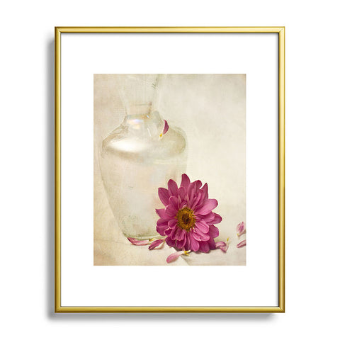 Barbara Sherman Petals Metal Framed Art Print