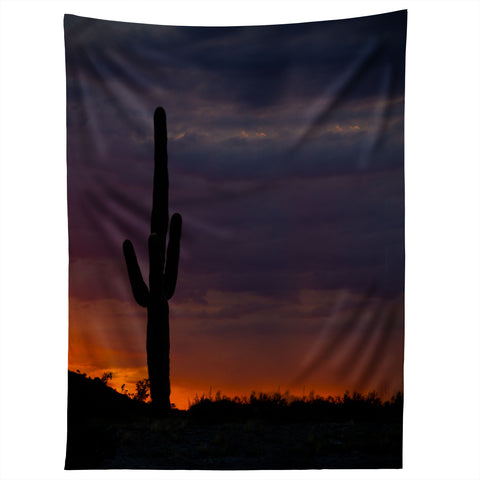 Barbara Sherman Saguaro Sunset Tapestry