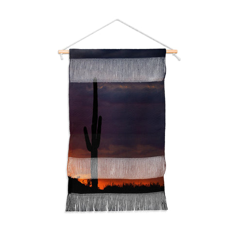Barbara Sherman Saguaro Sunset Wall Hanging Portrait