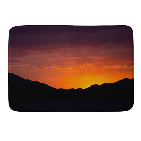 Barbara Sherman Sunset Glory Memory Foam Bath Mat