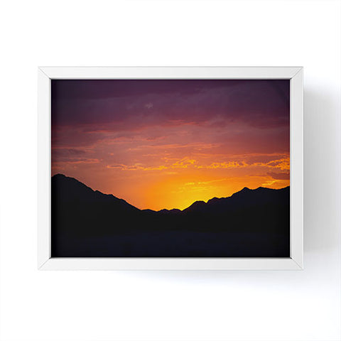 Barbara Sherman Sunset Glory Framed Mini Art Print